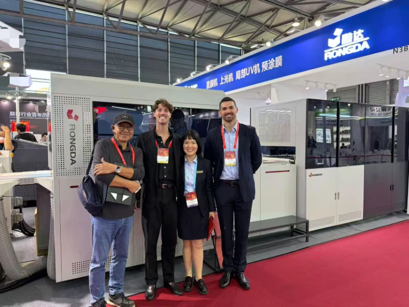 Rongda Packaging ที่ All in Print China 2026: การสาธิตสดของเครื่องทำเคสอัตโนมัติ BFM1000